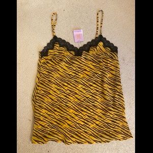 Savage X Fenty Zebra-Print Nightgown